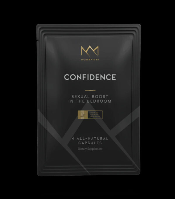 A black box with the word confidence written on it.