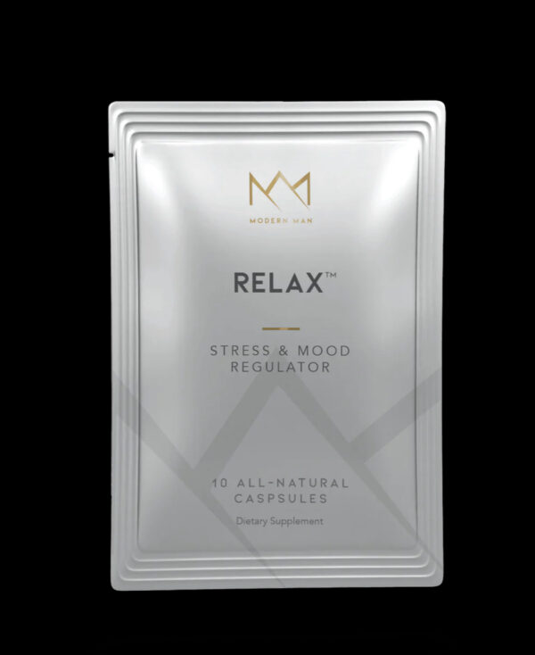 A white package of relax by michael van der mans