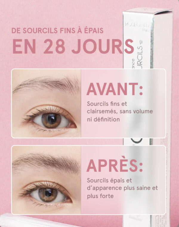 ROSEGOLD Paris ROSEBROW SERUM – Eyebrow Enhancing Serum (0.1 fl oz / 3mL) - Image 4