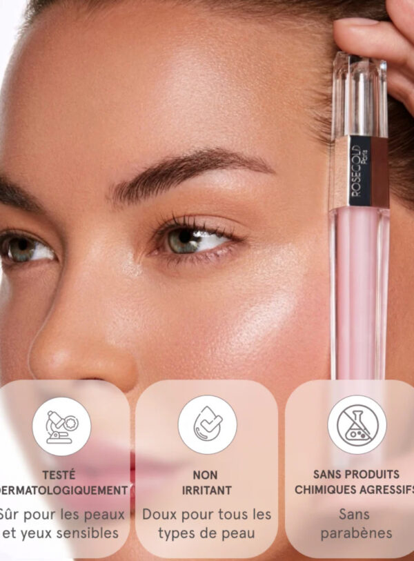 ROSEGOLD Paris ROSEBROW SERUM – Eyebrow Enhancing Serum (0.1 fl oz / 3mL) - Image 5