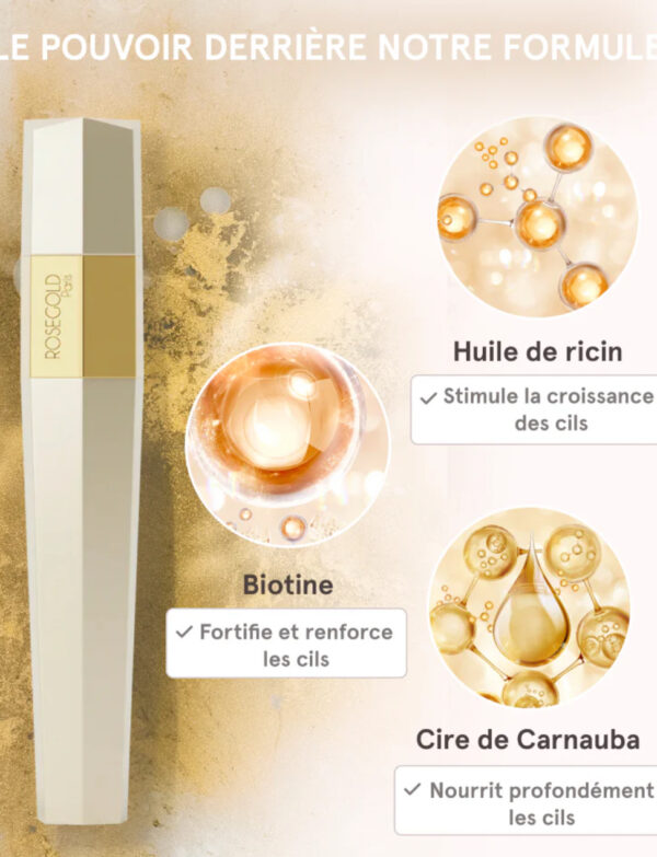 ROSEGOLD PARIS GOLDLASH MASCARA BOOSTER – Lash Primer & Enhancer (0.23 fl oz / 7mL) - Image 5